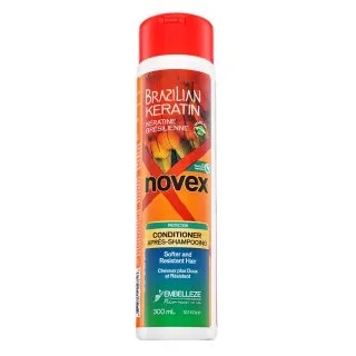 Novex Brazilian Keratin Conditioner posilňujúci kondicionér pre suché a poškodené vlasy 300 ml