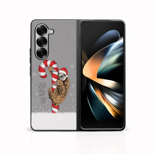 MY ART Kryt s vianočným dizajnom Samsung Galaxy Z Fold6 5G CANDY (076)