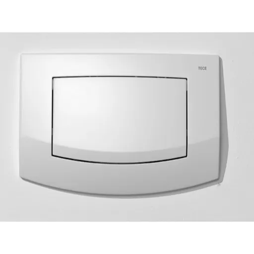 Tece Ambia ovládacie tlačidlo z plastu v bielej farbe 9240140 9.240.140