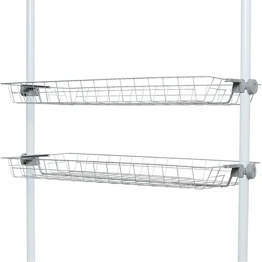 Wenko Sada 2 drôtených košov Herkules, biele