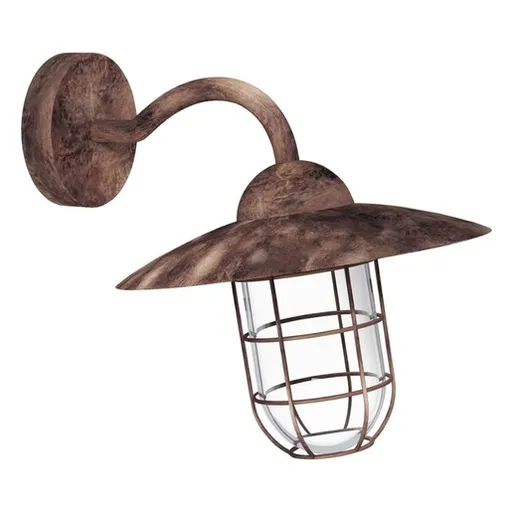 Nástenné svetlo Eglo MELGOA oceľ meď 94863