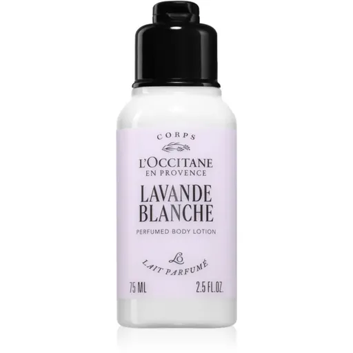 L’Occitane Lavande Blanche Perfumed Body Lotion parfumované telové mlieko 75 ml