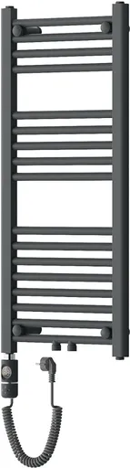 MEXEN/S - Mars radiátor + vykurovacia tyč 900 x 400 mm, 300 W, antracit W110-0900-400-2300-66