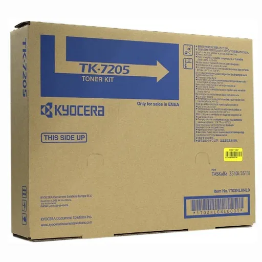 Kyocera originál toner TK7205, black, 35000str., 1T02NL0NL0, Kyocera TASKalfa 3510i, O, čierna