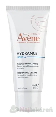 AVENE HYDRANCE Ľahký hydratačný krém 40ml