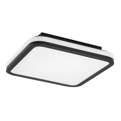 Rabalux 71399 funkčné stropné LED svietidlo Serkan 43W, čierna/biela