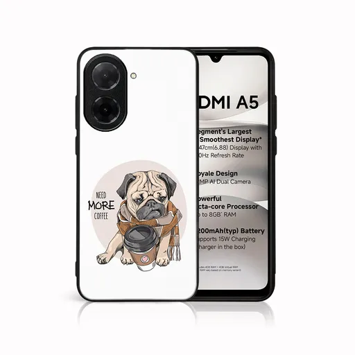 MY ART Ochranný kryt pre Xiaomi Redmi A5 MORE COFFEE (184)