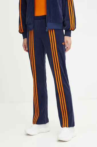 Velúrové tepláky adidas Originals 70s Velour Track Pant
