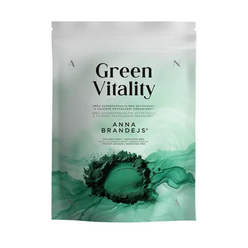 ANNA BRANDEJS Green Vitality povzbudenie organizmu 250 g