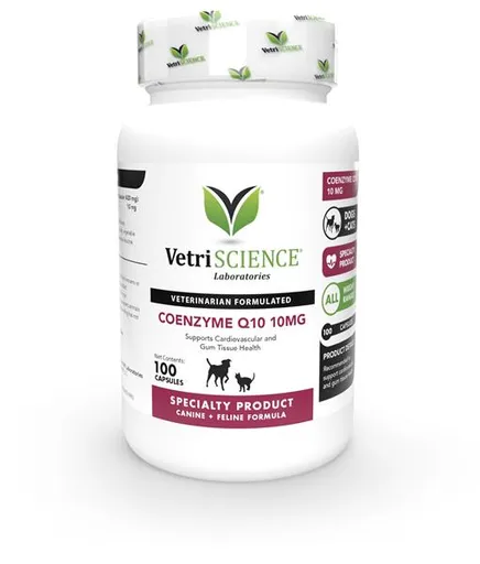 Vetri Science CoQ10 Healthy Heart Capsules pre psy a mačky 100tbl