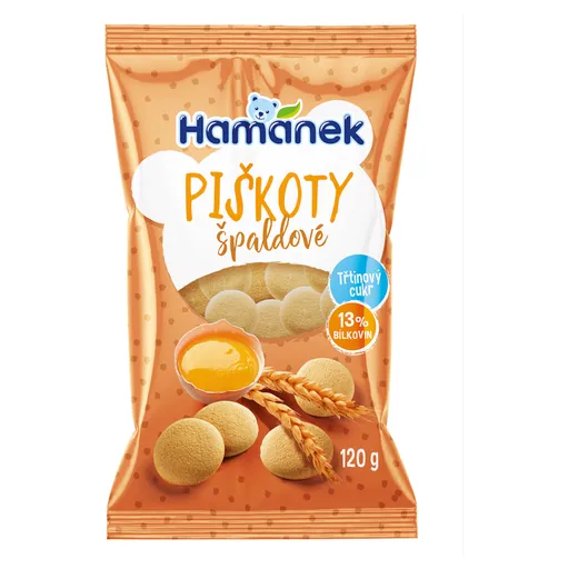 KÁVOVINY Špaldové piškóty 120 g