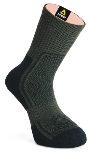 Bobr ponožky jarojesenné khaki - 41-42
