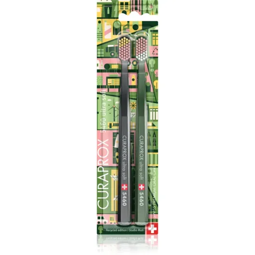 Curaprox Limited Edition Recycled edition zubné kefky 5460 Ultra Soft 2 ks
