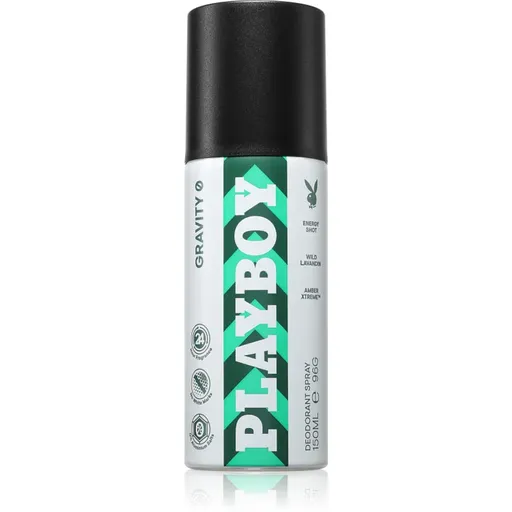 Playboy Gravity 0 deodorant pre mužov 150 ml