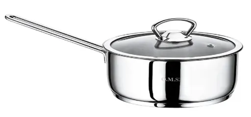 MAKRO - Randlík + pokrievka nerez s rúčkou 16x5cm