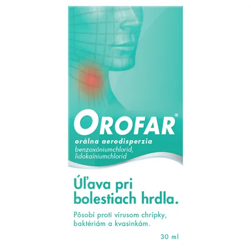 OROFAR orálna aerodisperzia 30 ml
