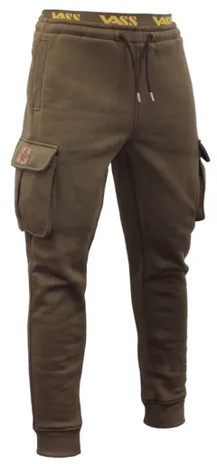 Vass tepláky culture fishing cargo jogger khaki green - xxl