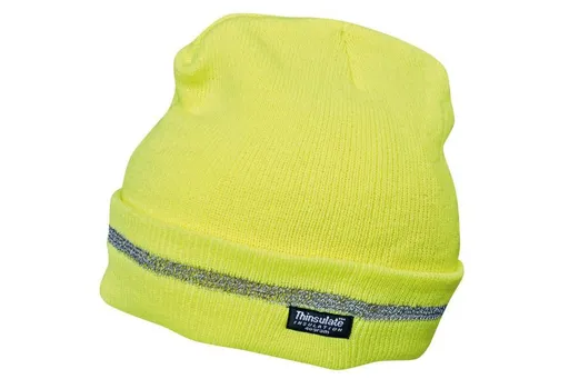 TURIA čiapka reflexná žltá uni