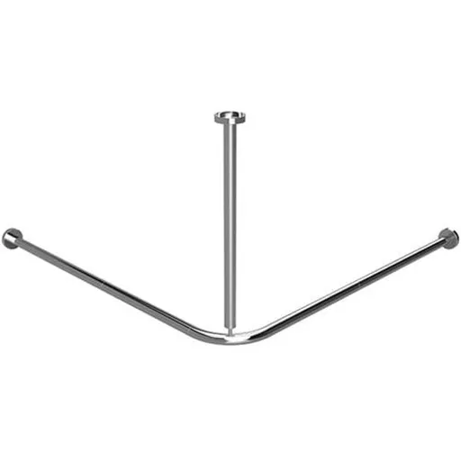 Tyč sprchového závesu BEMETA strieborná 101120231