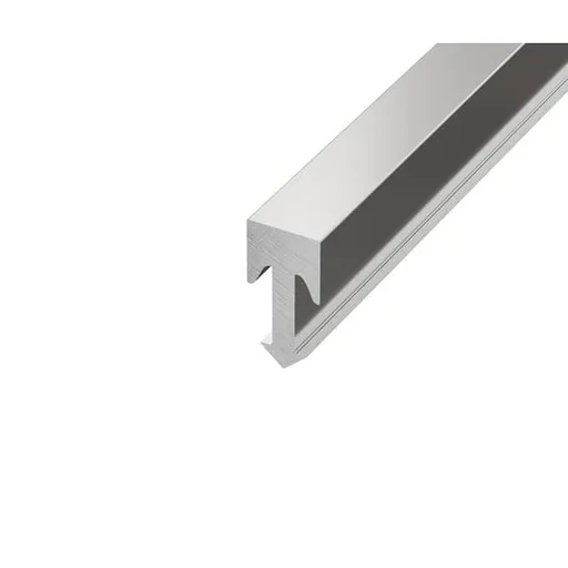 Lišta deliaca "T" Eviso chróm leštený, mosadz dĺžka 270 cm, výška hrany 2 mm, FLMF0002