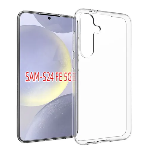 TPU Ochranný kryt pre Samsung Galaxy S24 FE 5G priehľadný