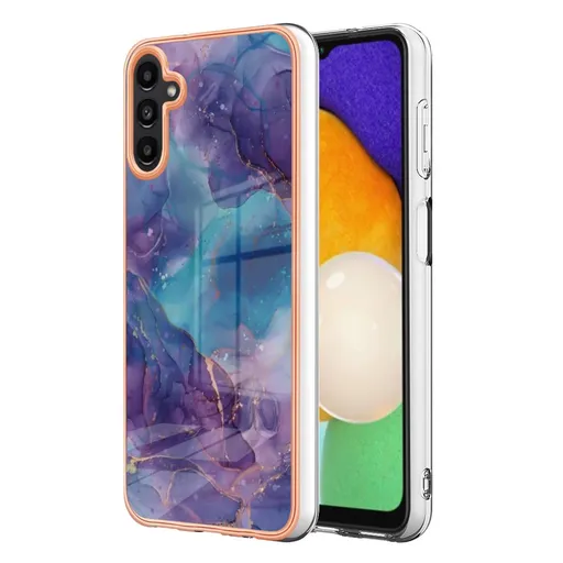 IMD MARBLE Ochranný kryt pre Samsung Galaxy A56 PURPLE