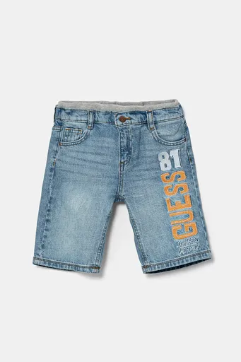 Detské rifľové krátke nohavice Guess