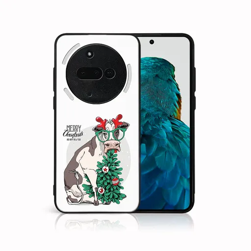 MY ART Kryt s vianočným dizajnom Nothing Phone (3a) MERRY CHRISTMAS (074)