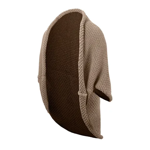 Bontis Pletený kardigán s variabilnou dĺžkou - Kašmírová | uni