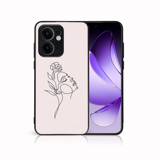 MY ART Ochranný kryt pre Oppo Reno13 F 5G / Reno13 FS 5G ROSE GIRL (198)