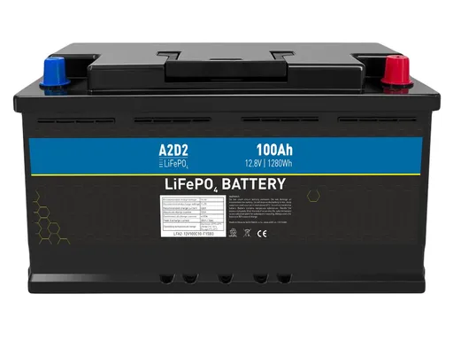 A2D2 batéria LiFePO4 12,8V 100Ah F15 Car Battery Case (Gotion cells)