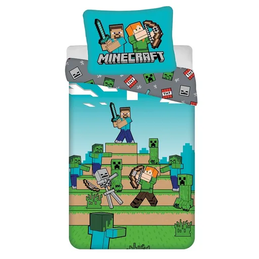 Jerry Fabrics Obliečky Minecraft - We got this | 140 x 200 cm / 70 x 90 cm