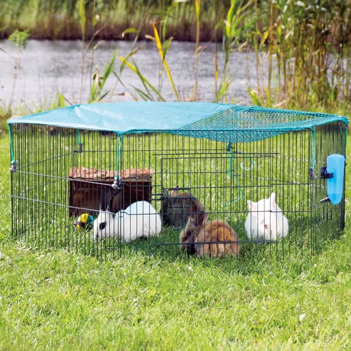 Ohrádka Trixie pre malé zvieratá so sieťkou 58x38cm (6 dielov)