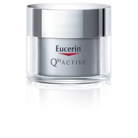 Eucerin Q10 Active regeneračný nočný krém proti vráskam pre všetky typy citlivej pleti 50 ml