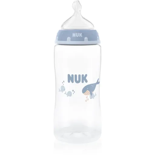 NUK First Choice Whale fľaša s kontrolou teploty 3m+ 300 ml