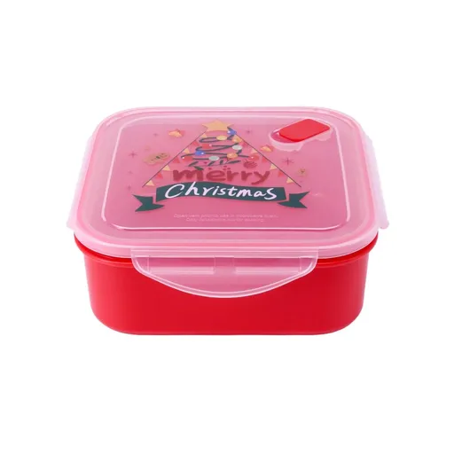 Plastová dóza s viečkom TORO 1200ml vianočný motív