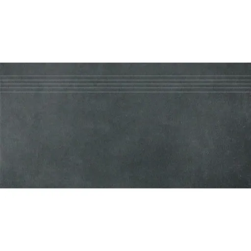 Schodovka Rako Extra čierna 40x80 cm mat DCP84725.1