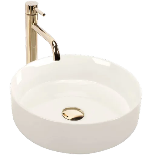 REA - Umývadlo na dosku SAMI ECRU SHINY REA-U4590