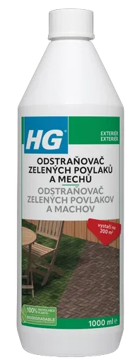 HG 181 - Odstraňovač zelených povlakov a machu 1 l 181
