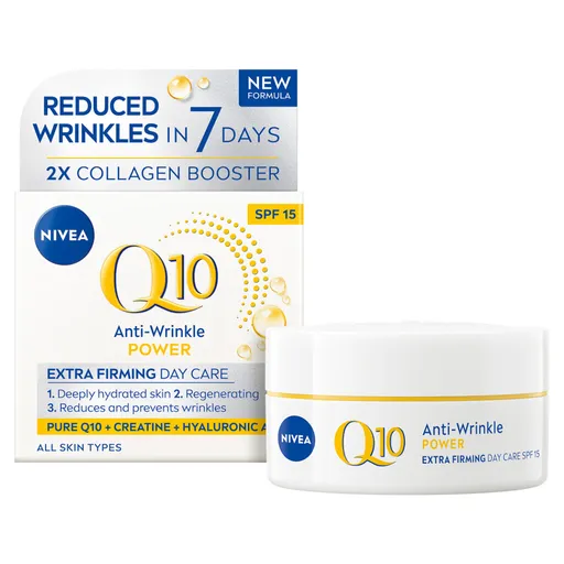 NIVEA Q10 Plus Krém proti vráskam Denný 50 ml
