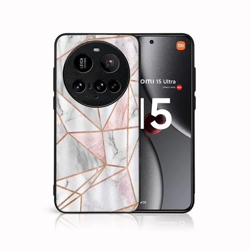 MY ART Ochranný kryt pre Xiaomi 15 Ultra PINK MARBLE (143)