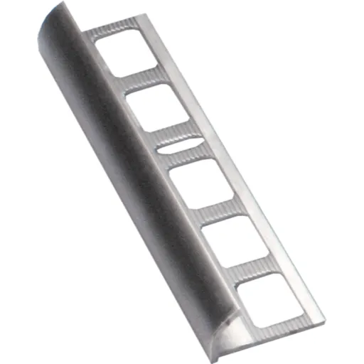 Lišta ukončovací "oblá" Havos hliník, hliník, dĺžka 250 cm, výška hrany 10 mm, ALO10250