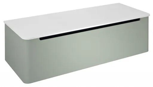SAPHO - KERALA umývadlová skrinka 120x35x47,5cm, 1x zásuvka, verde KR120-4444