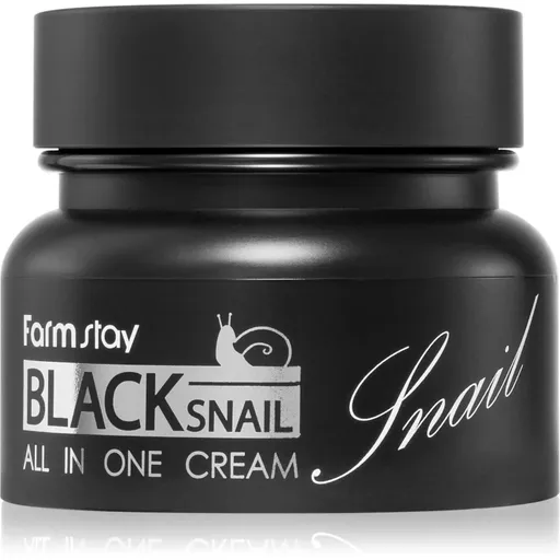 Farmstay Black Snail All-In One výživný pleťový krém s extraktom zo slimáka 100 ml