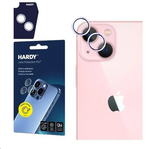 3mk HARDY Lens Protection Pro pre iPhone 15/15 Plus Pink