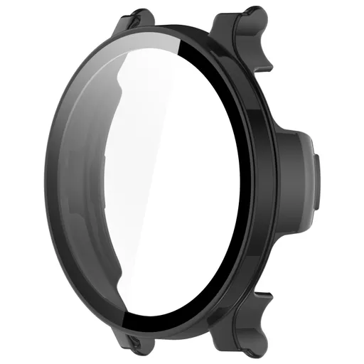 PC FULL COVER Plastový kryt so sklom pre Garmin Lily 2 Active čierny