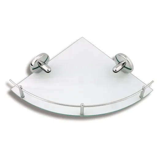 Novaservis Metalia 1 rohová polička chróm 6158.0