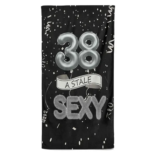 Osuška Stále sexy – čierna (vek: 38)