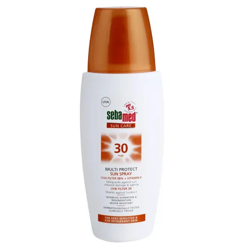 Sebamed Sun Care Multi Protect Sun Spray opaľovací sprej pre citlivú pokožku SPF 30 150 ml