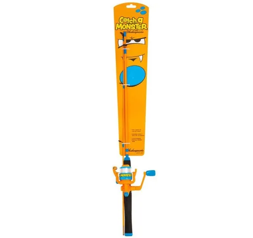 Shakespeare detský set prút s navijakom a vlascom catch a monster orange spin set 1,40 m